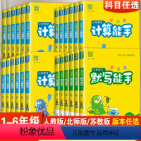 默写能手+计算能手[人教版2本] 一年级下 [正版]小学生数学计算能手RJ人教版北师大版苏教版一二三四五六年级下册同步数
