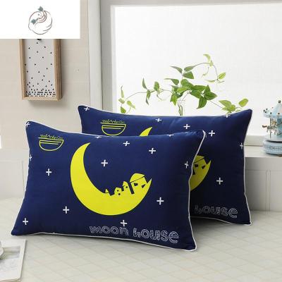 枕芯+枕套学生宿舍单人枕头单个成人护颈太空枕可爱个性一对拍2舒适主义