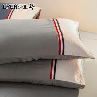 美帮汇简约水洗棉四件套床单被套色款学生宿舍亲肤床上用品
