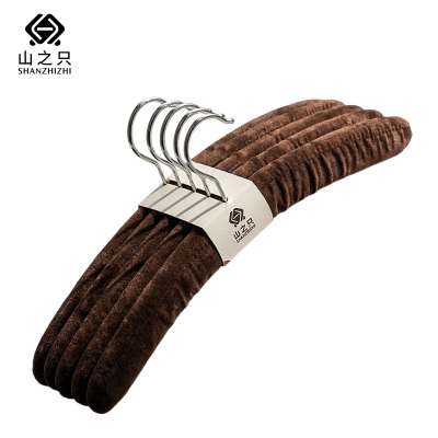 山之只 布艺衣架 38cm 个