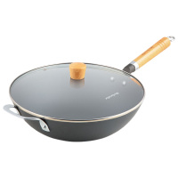 九阳炒锅32cm经久耐用耐磨防刮易清洗受热均匀CZB3225
