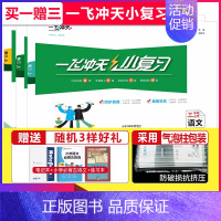 小复习 三年级上册[语数英]套装 小学通用 [正版]2024秋新版一飞冲天小复习一年级二年级三四五六年级上册下册语文数学