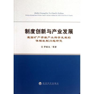 正版新书]制度创新与产业发展--我国矿产资源产业发展的体制机制